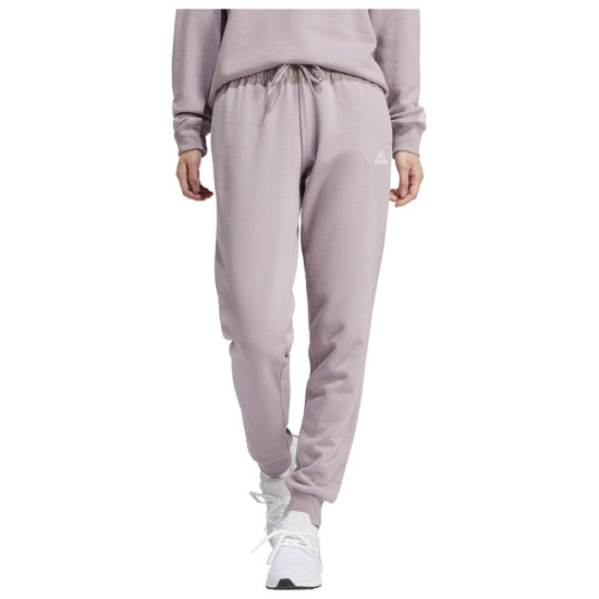Adidas Γυναικείο παντελόνι φόρμας Essentials Linear French Terry Cuffed Pants